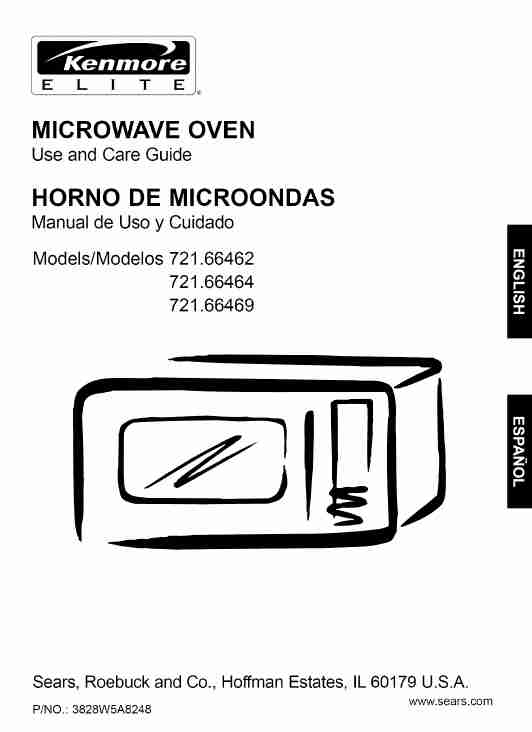 Kenmore Microwave Oven 721_66462-page_pdf